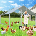 HEASON metal animal habitat showing heavy duty corner connectors