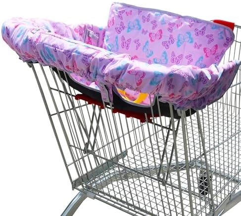 Gowraps baby high chair cover shown on a restaurant seat