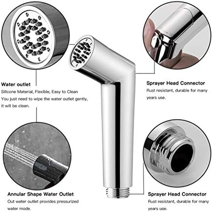 YUJBILTR bidet sprayer nozzle with trigger control