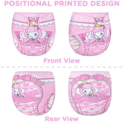LittleForBig adult diaper cover folded for easy storage