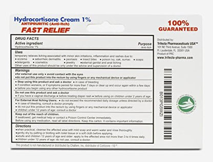 Globe anti-itch cream with aloe vera packaging showing ingredients.