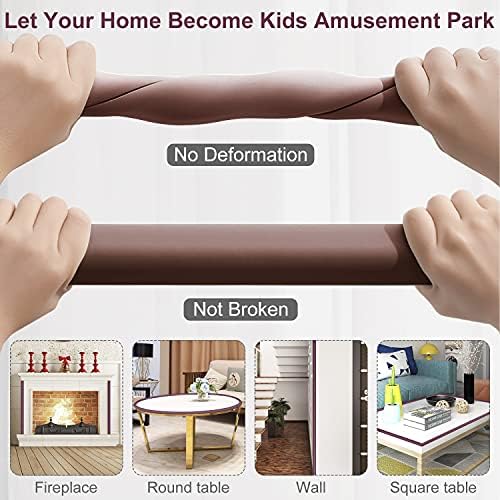 Baby proof corner guards package layout with edge strip and corners