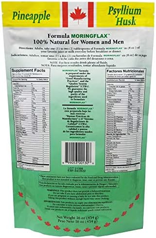 Imported Moringflax dietary supplement powder rich in Omega 3-6-9 fatty acids