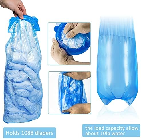 Naeppbaig diaper pail refill bags showing 7 layer film technology