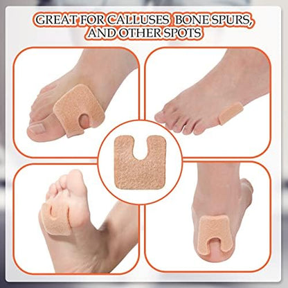 Six sheets of Boao adhesive corn protectors for men and women.