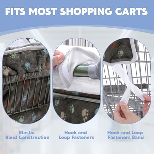 Balapet shopping cart liner showing portable carry bag
