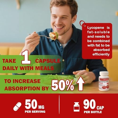 Novafun Lycopene 50mg for men daily health supplement