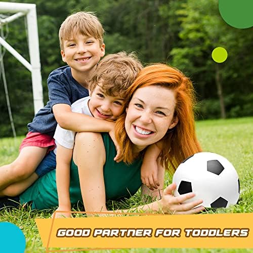 Umnodobn children sports training balls with accompanying black hand inflation pump