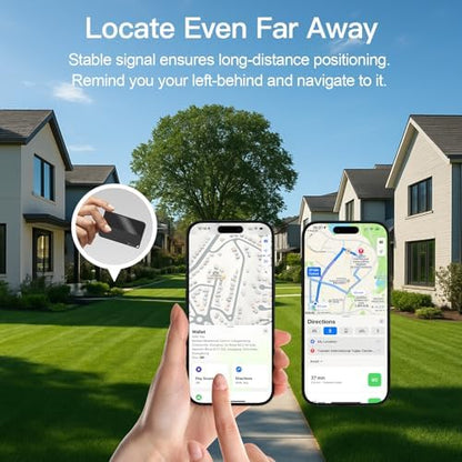 2026 Apple MFi Certified Wallet Tracker Smart Card for Find My iPhone Ultra Thin Air Tracker Tag for Travel, 5 Years+ Staying Power, IP69 Waterproof, Key Finder & Item Locator for Keys, Bags, Passport - Image 5