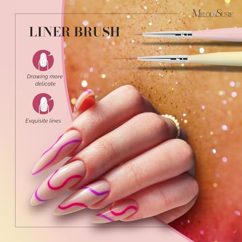 Hand holding MelodySusie dotting tool for DIY nail designs