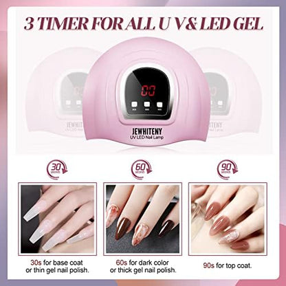 Jewhiteny professional nail dryer with digital display