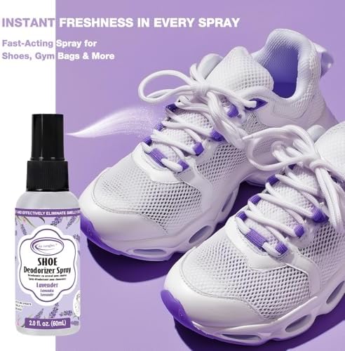 Air Jungles lavender scent footwear freshener for gym bags