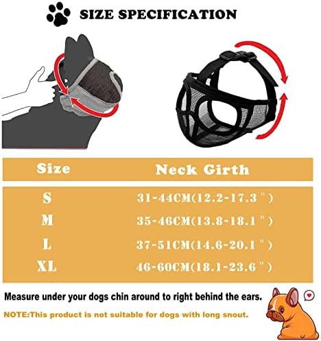 OHCOZZY comfortable short snout pug muzzle adjustable headband view