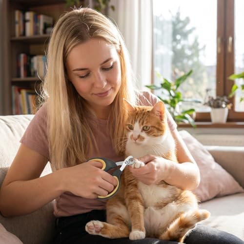 Authentic imported small breed pet grooming tool for cat and kitten claw maintenance.