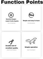 Surrme professional lizard toe nail trimmer for safe pet care.