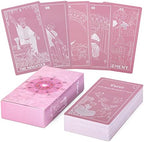 Detailed shot of the 104-page tarot guidebook