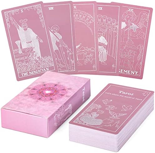 Detailed shot of the 104-page tarot guidebook