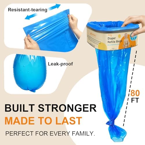 Godyoy odor control diaper pail refill close up