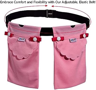 Yesito medical recovery belt showcasing the adjustable waist strap and secure sliding buckles