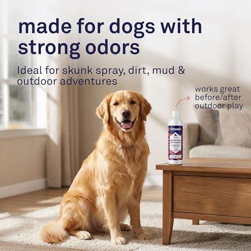 Petpost pet odor elimination shampoo bottle top cap detail