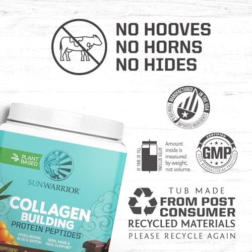 Sunwarrior plant based protein powder serving suggestion