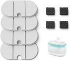 PETLIBRO Replacement Filters for Dockstream Cat Water Fountain PLWF106/PLWF116/PLWF115/PLWF105/PLWF005, 4 Months Set of Replacement Filters for Ultra Quiet Cat Fountain, 8 Count for Pet Water Fountain - Image 15