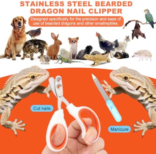 Zenquark professional reptile claw clipper packaging and contents display