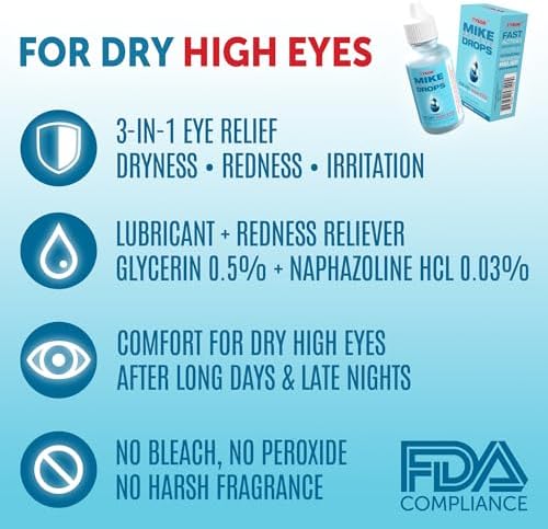 Fast acting cooling eye drops for itchy and irritated eyes.