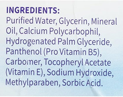 Imported Replens External Comfort Gel for sensitive skin care.