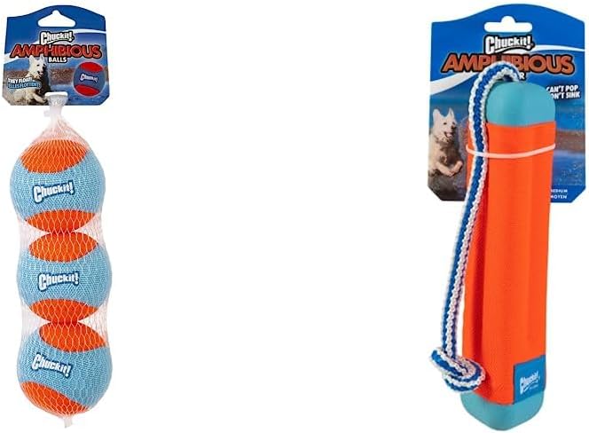 Side profile of the 2.5 inch medium Amphibious Fetch Ball