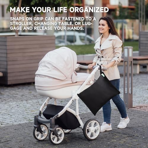 Wegreeco wet dry bag with waterproof fabric texture