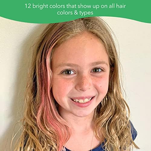 Fresh Monster wash out hair chalk kit packaging reverse side showing ingredients