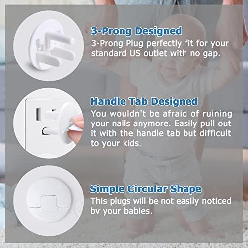 Full set of 38 PRObebi baby safety outlet protectors