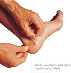 Sterile Spenco second skin pads for heel and foot blister healing