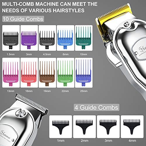 Hatteker T blade trimmer attachment for precise beard styling and detailing