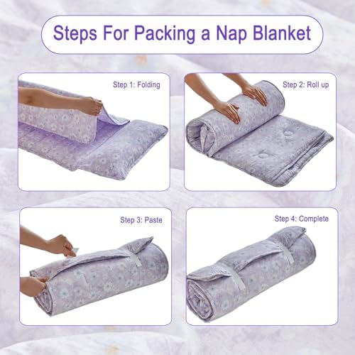 JHCHMX toddler slumber bag with the removable pillow insert partially pulled out