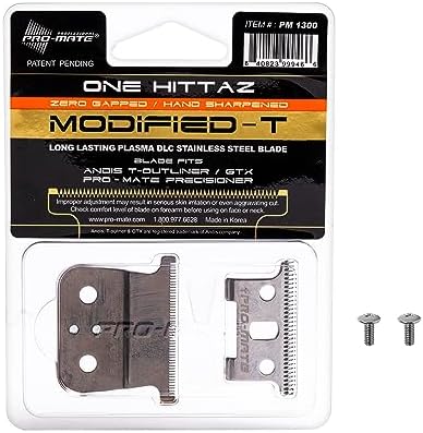 Promate zero-gap carbon steel T-blade close up