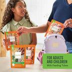 Real Food Blends pouch showing texture for tube feeding