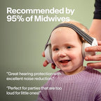Adjustable headband feature of Alpine baby earmuffs
