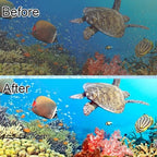 Pack of ten aquarium filter replacements for whisper power filters
