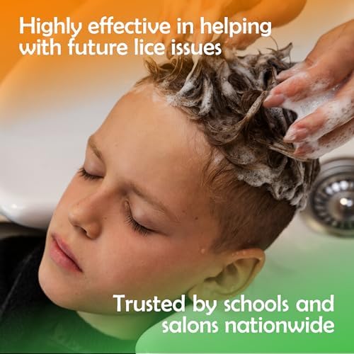 Authentic Nit Free Head Lice Mint Spray imported bottle label details