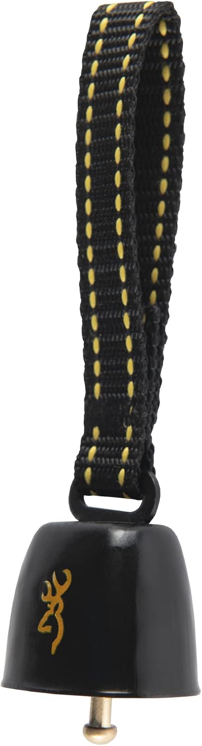 Browning dog tracking bell with nylon strap attachment