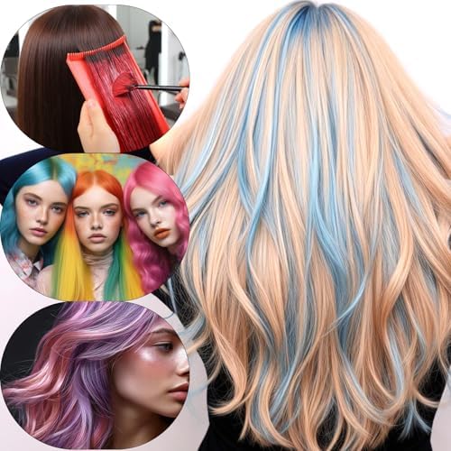 Professional hair coloring tool board for barber salon use.