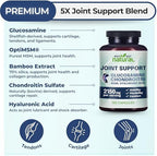 Why Not Natural joint support capsule bottle back label