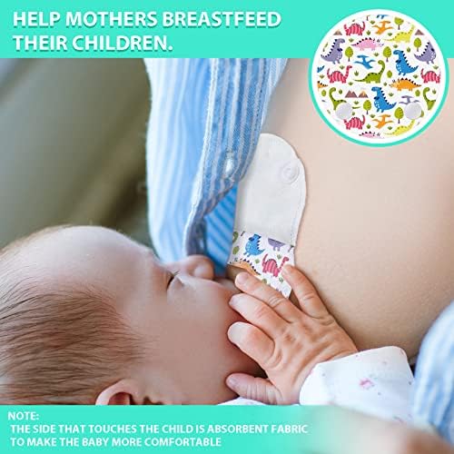 Breling feeding tube pads laid flat demonstrating thin profile