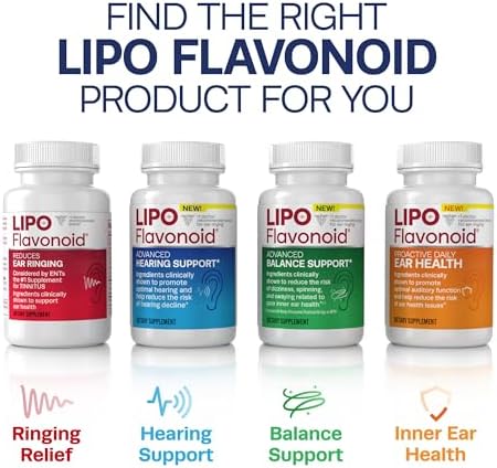 Lipo-Flavonoid 500 count caplets safety seal and packaging overview