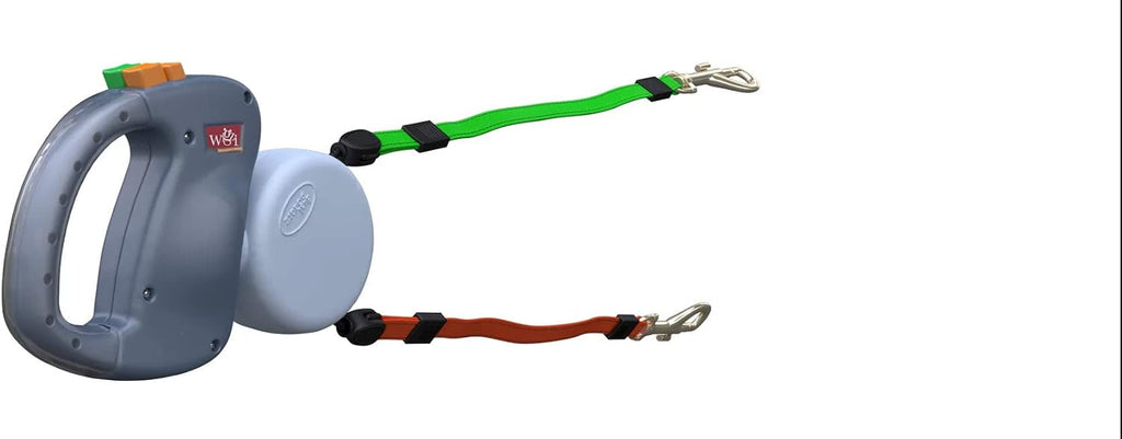 Comfortable silicone gel handle grip on Wigzi leash