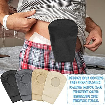 Sherr ostomy supplies showing the 10 by 3.3 inch size dimensions.