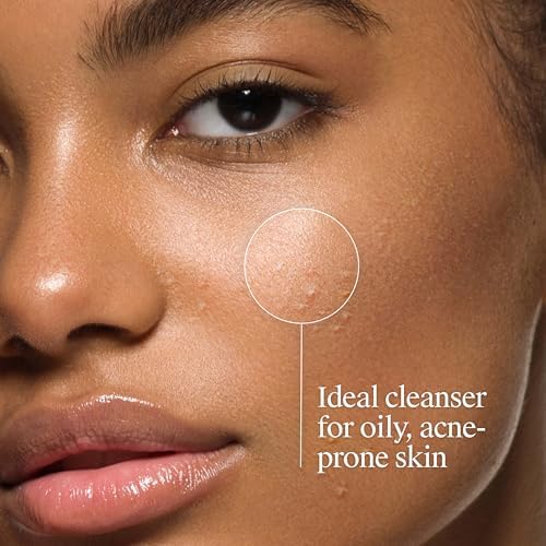 Salicylic acid face cleanser for teens and adults with acne-prone skin