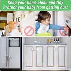 Modacraft cabinet safety locks for home baby proofing